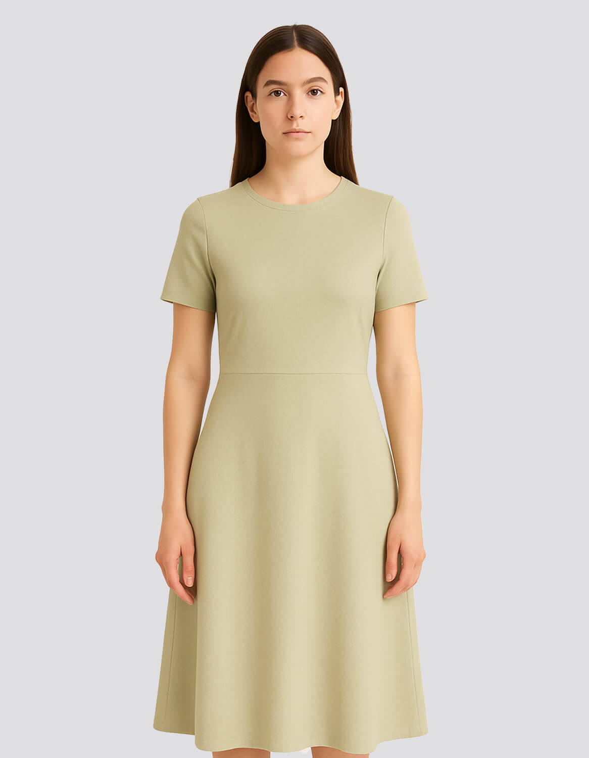 Soft Structure A-Line Dress