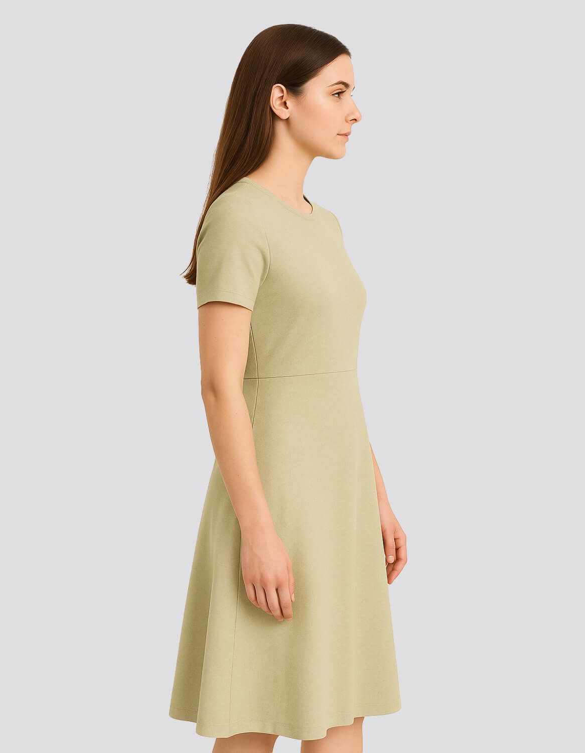 Soft Structure A-Line Dress