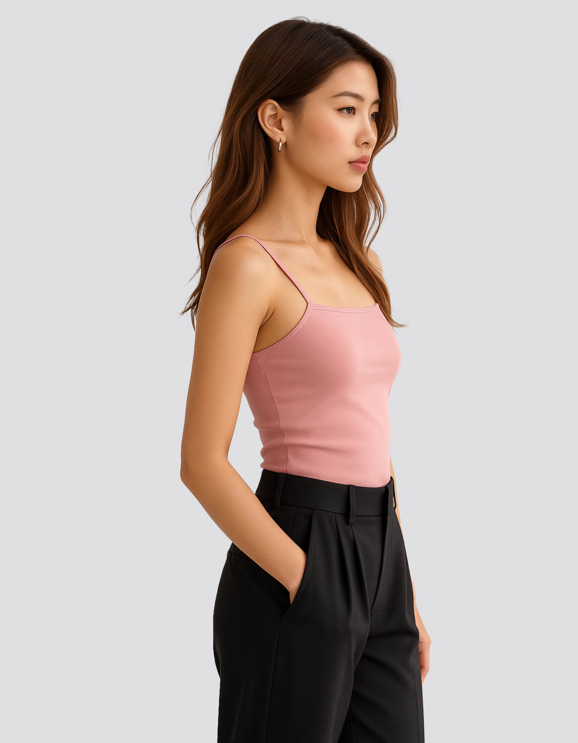 Sleek Stretch Strap Top