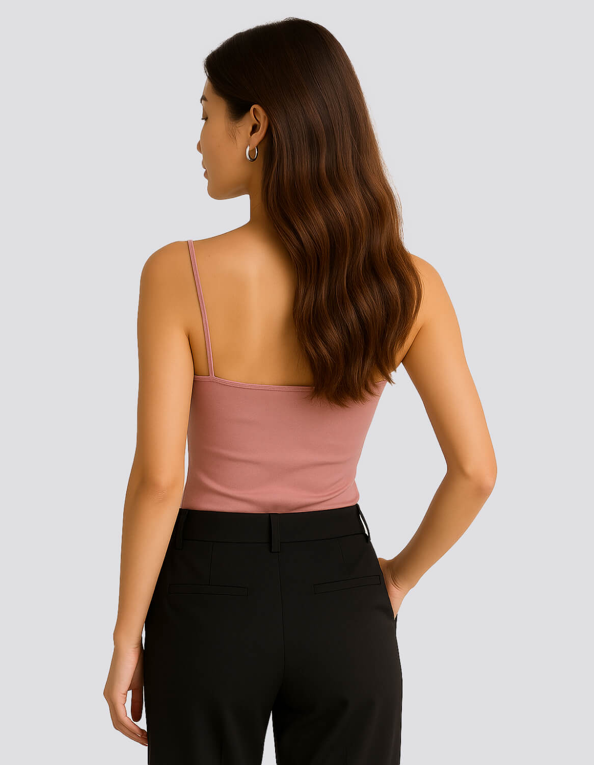 Sleek Stretch Strap Top