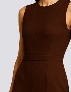 Clean Line Crepe Jumpsuit