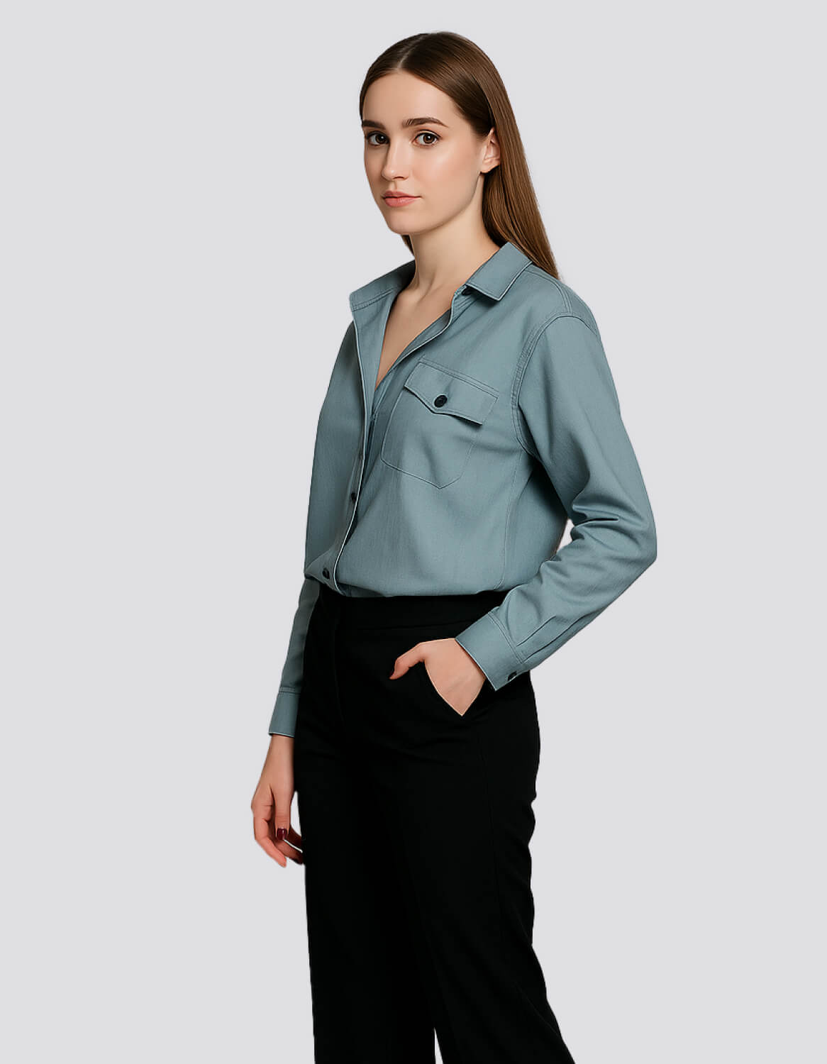 Casual Collared Shirt