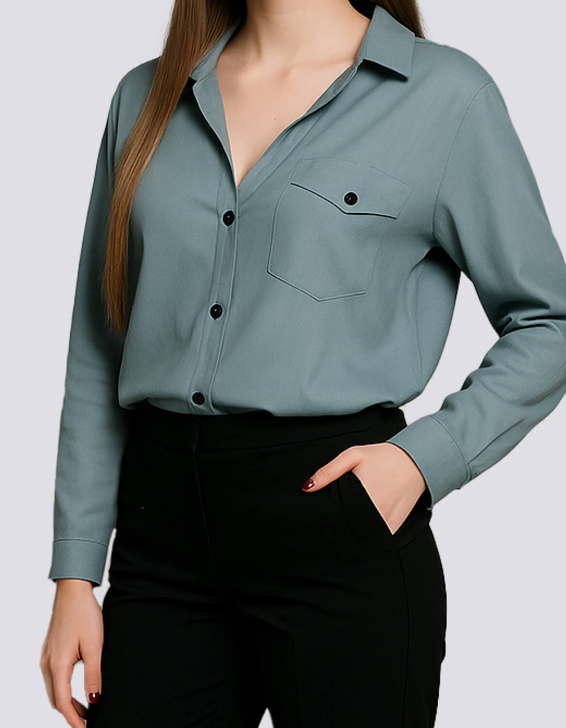 Casual Collared Shirt