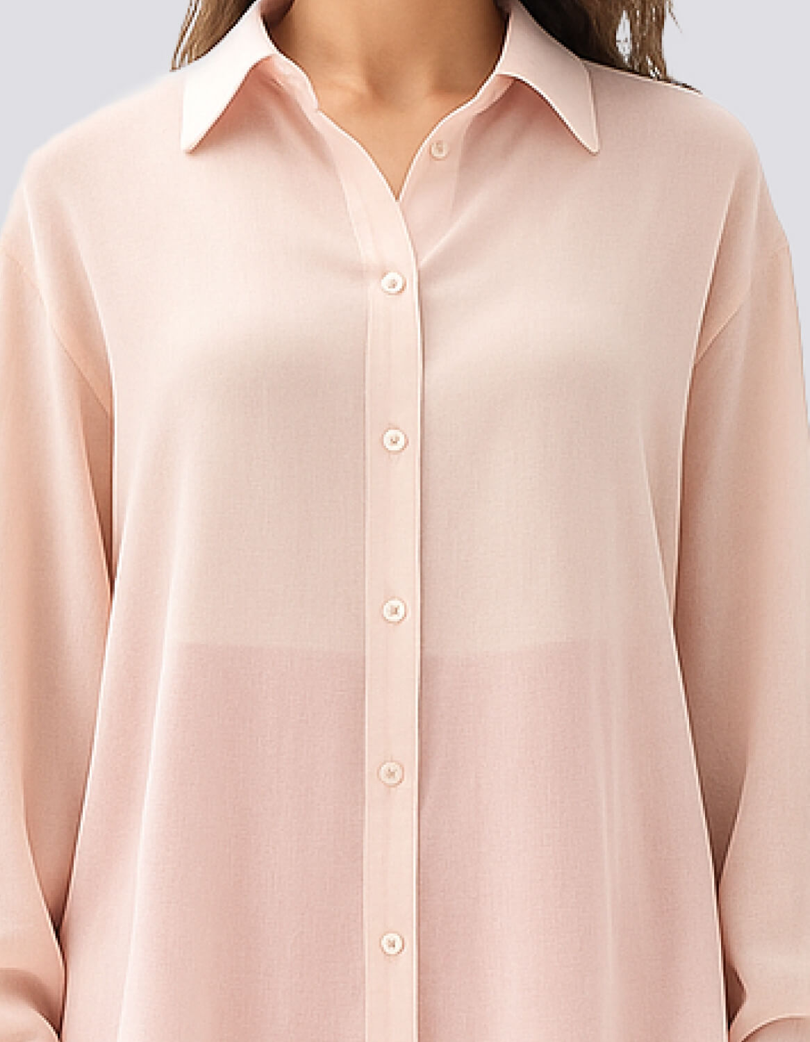 Lightweight Chiffon Shirt