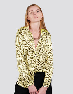 Printed Silk Shirt