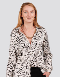 Printed Silk Shirt