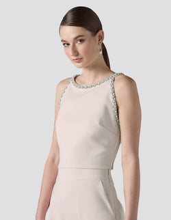 V-neck Jumpsuits