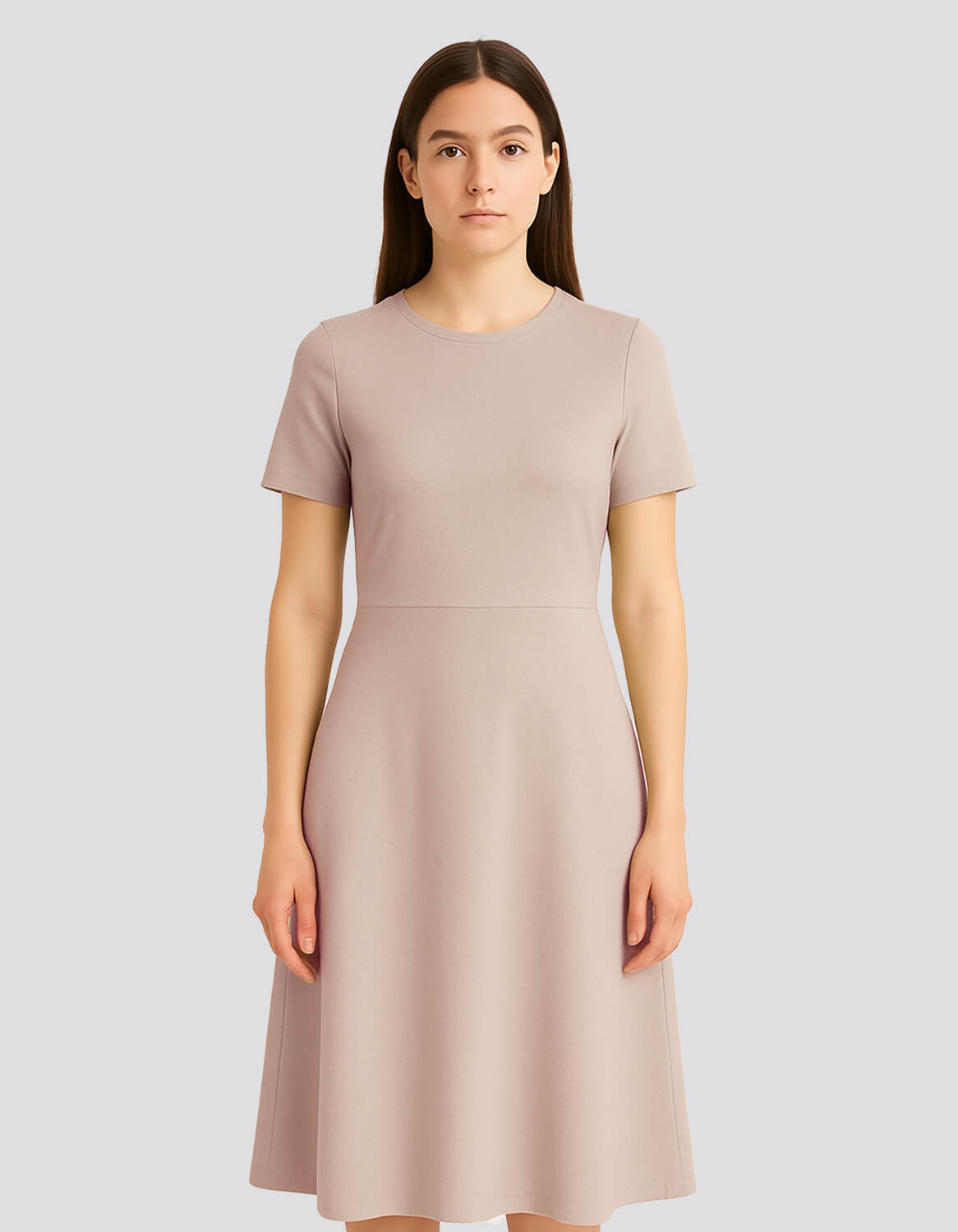 Soft Structure A-Line Dress