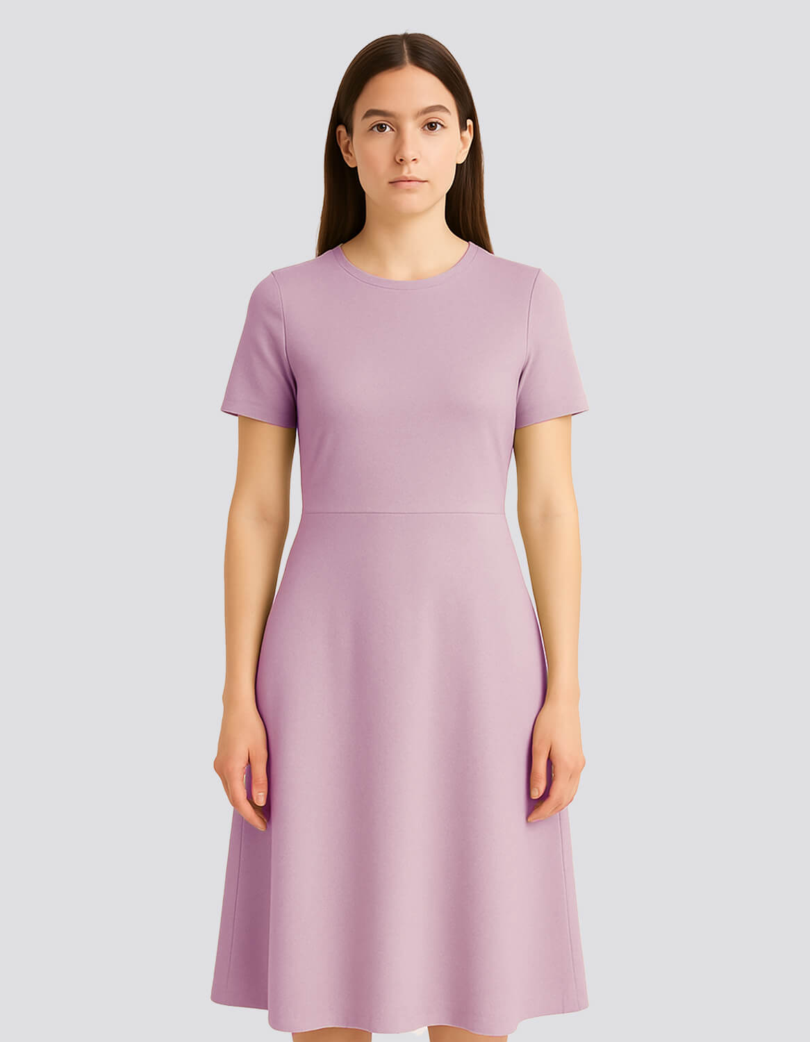 Soft Structure A-Line Dress