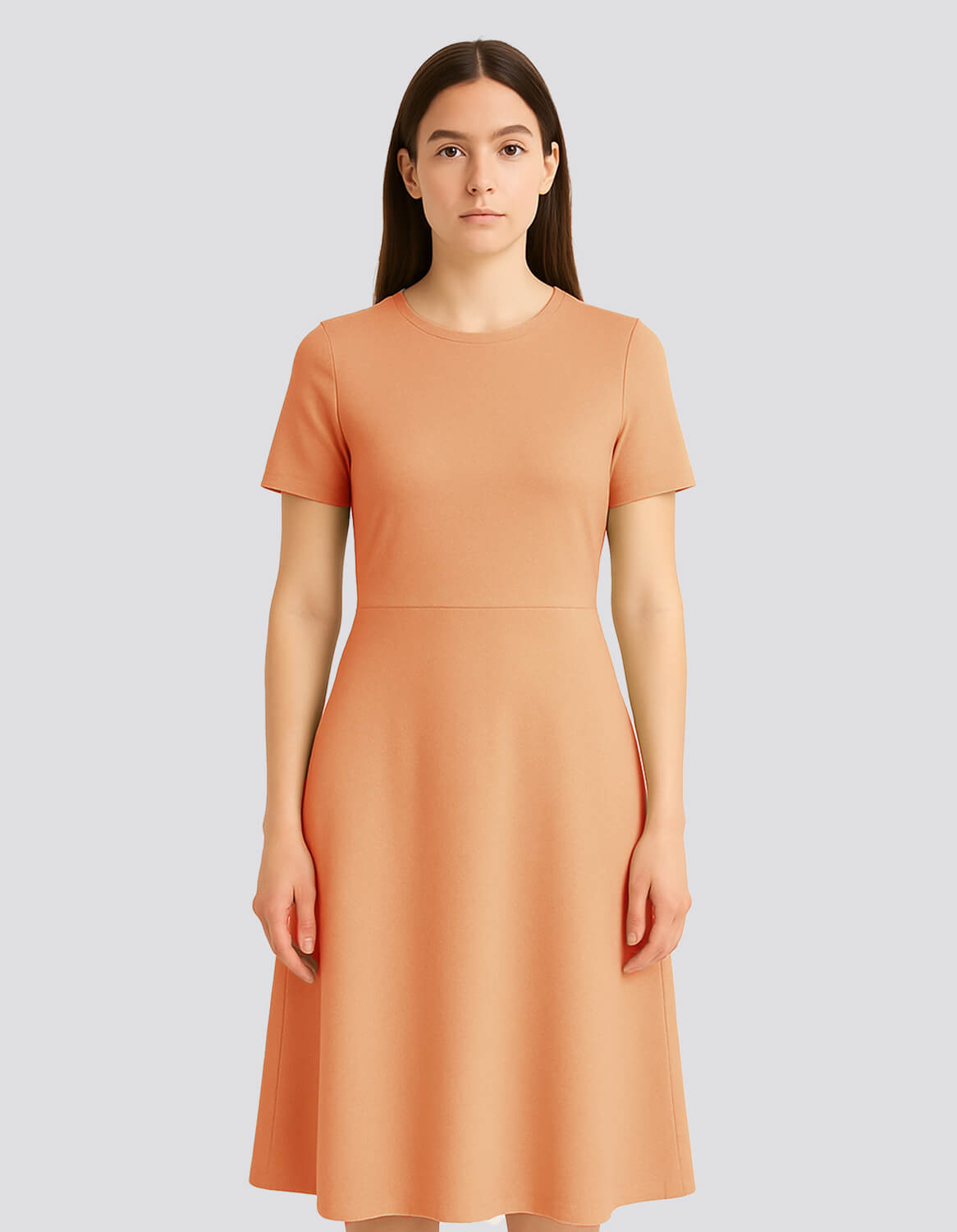 Soft Structure A-Line Dress