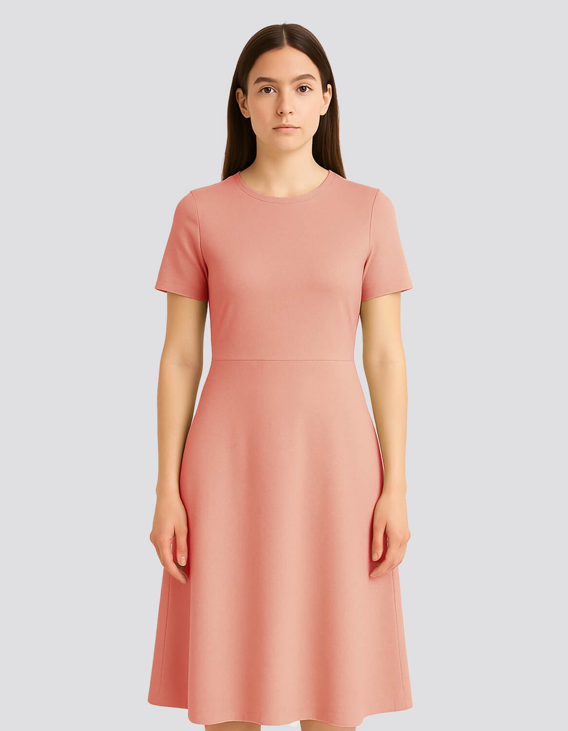 Soft Structure A-Line Dress