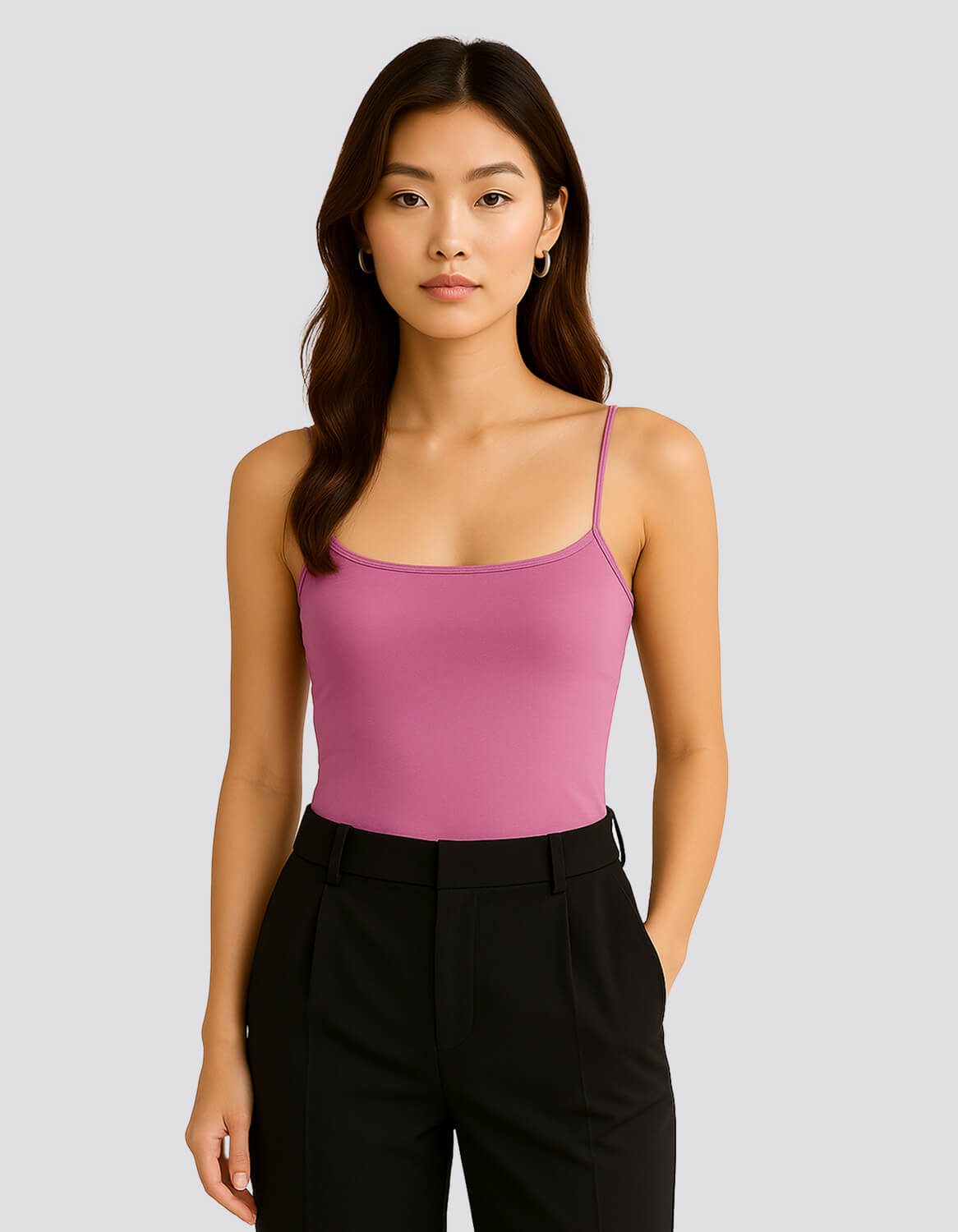 Sleek Stretch Strap Top